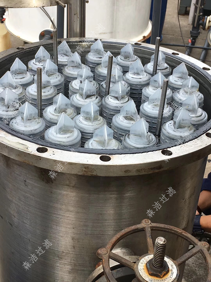 折疊濾芯使用現場